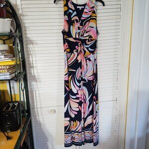 Studio One Multi-colored Maxi Dress